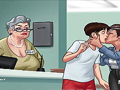SummertimeSaga - Older lady got teeth liquidated and sucked E3 #92