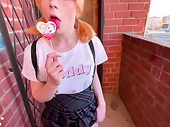 Deep Deep-throating and Fucking Instead of Lessons