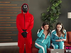 Jism Exchanging Stepsisters Andi Rose, Maya Woulfe S1-E8 Real Game