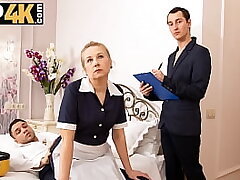 MATURE4K. Bedroom Service with a Twist