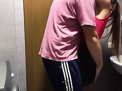 Cheated on a Fellow in the Toilet at a Party While He Was Having Fun