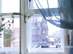 Nice lovely Russian chick gets her deep arsehole pounded like a slattern