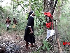 African Warriors Boink Foreign Missionary