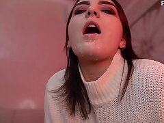 This is what lady dominance looks like (blowjob, sex, cumkiss)