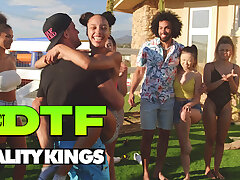 Steaming Pornstars Have A Nude Relay Race Before Hammering The Pool For A Humid Fucky-fucky - Reality Kings