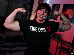 Muscle Princess Ecko Bella Gets Fucked After Photoshoot With KingCureTV