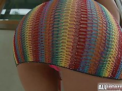All Internal internal ejaculation cascading from gaping teen anus