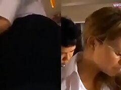 Cougar Wifey Gets Touched And Ravaged Inside The Teach On The Way To Work Hot
