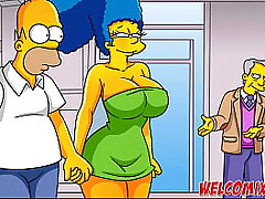 The finest Cougar in town! The Simptoons, Simpsons manga porn