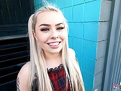 Real Nubiles - Mind-blowing Ash-blonde Haley Spades Got Porked On Her Very first Porn Casting