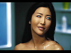 The Hot Emiri Momota sucks and ravages Renato until making him erupt inwards her