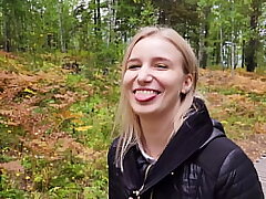 Ambling with my sister in the woods park. Orgy blog, Live video. - POV