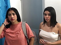 sharing motel room with my stepmother and sister - internal ejaculation - pov