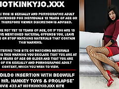 Full faux-cock injection with beowulf from Mr. hankey toys & mini-rosebud