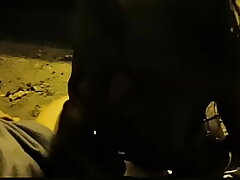 Black-haired starts deepthroating his COCK on the street, and we end up Porking in a park