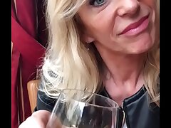 French MILF Marina Beaulieu having sex with BBC in front of her spouse