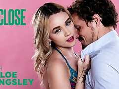 Petite Beginner Khloe Kingsley Enjoys Mighty Cooch Tonguing before getting Har...