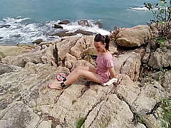 Sofi. Bondage by the sea