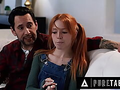 PURE TABOO He Shares His Petite Stepbae Madi Collins With A Social Employee To Keep Their Secret