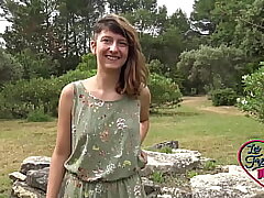 Melany penetrates with a man TBM