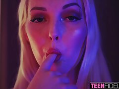 TEENFIDELITY Teasing Fate With A Tiny Towheaded