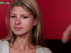 CFNM domme seduces couple into dicksucking 3