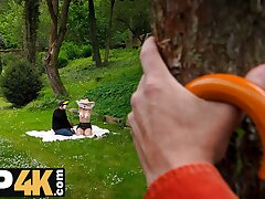HUNT4K. Hunter Banging. Scorching fucky-fucky with Maya