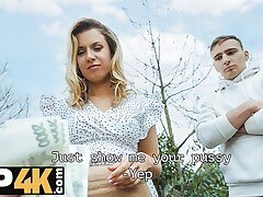 HUNT4K. Timid and Sly. Hot romp with Andrea & Steve Q