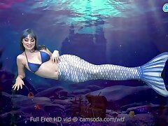 Mermaid jacks till she gets even more humid