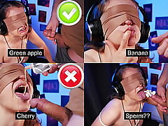 Very CRAZY Trick! My best Buddy Tricked me when I Guessed the fruit. xSanyAny GAME OF TASTE 2024.06.23