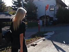 Instagram Devils Kos &sol; Julia Rain &sol; Blonde Stranger Sock My Cock &sol;