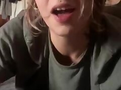 Observing the wife tear up the girlfriend with a string on while I jack off