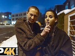 HUNT4K. Bang in Tune. Super hot hook-up with Betzz & Steve Q