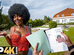 DEBT4k. Puny Debt, Rigid Cock. Hot hump with Lexi Luv & Ricky Rascal