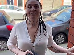 I couldn't fight back my wife's cheating Cougar finest pal as she licked my arse and asked for my pee in her vag