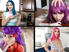 Kawaii Gals Roleplay Compilation With Siri Dahl , Jewelz Blu , Val Steele And More