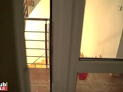 Fake Halloween Foursome for Scary Teenie School Stalker