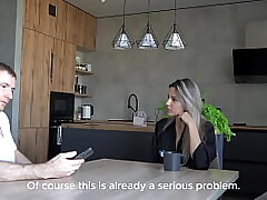 Step sister knows how to make your man meat rock hard - Recipe in the vid