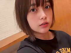 [Masturbating in the toilet] There was someone next to me doing the toilet, but that got me thrilled and I jerked alone and came a lot...