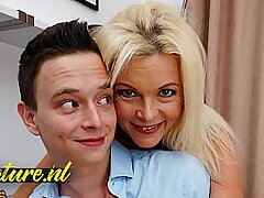 An Evening With His Step-mother Gets Sexier By The Min