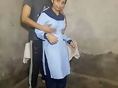 Indian cherry college girl boinked her instructor for the first time, hindi lovemaking