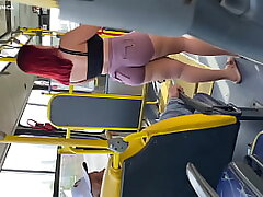 I took my maid home, look what she did on the bus, I went naughty
