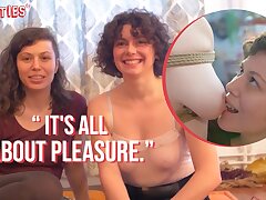 Ersties - Hot Girls Have Kinky Girl-girl Sex With Rope