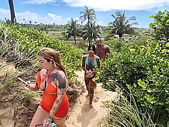 Adventure at the Bare Beach Completes Up With Everyone Having Sex in the Orgy &vert; Joao O Safado - Lunna Egghead - Plaything Actor 2 - Pitbull Pornography (PART 1)