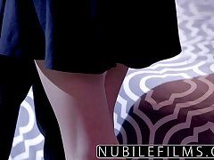 NubileFilms - Ariana Marie Milks Jism From Rigid Lollipop