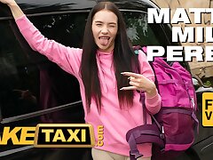 Faux Cab - Youthfull latina dark haired babe is highly mischievous after her time away - Utter Gig