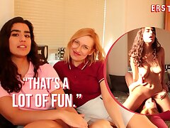 Ersties - Sexy German Babes Have Hard-core Lesbian Sex With a Blindfold