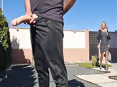 Stepmom not resist when spotted Sonnie giant cock and lured him to bang her hot muff