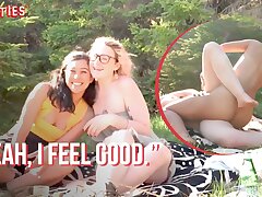 Ersties - Hot Lezzy Duo Love Intercourse in the Outdoors