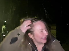 Street Damsel flashing